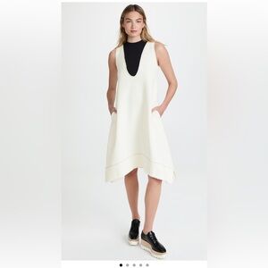 Proenza Schouler White Label Bi-Color Dress